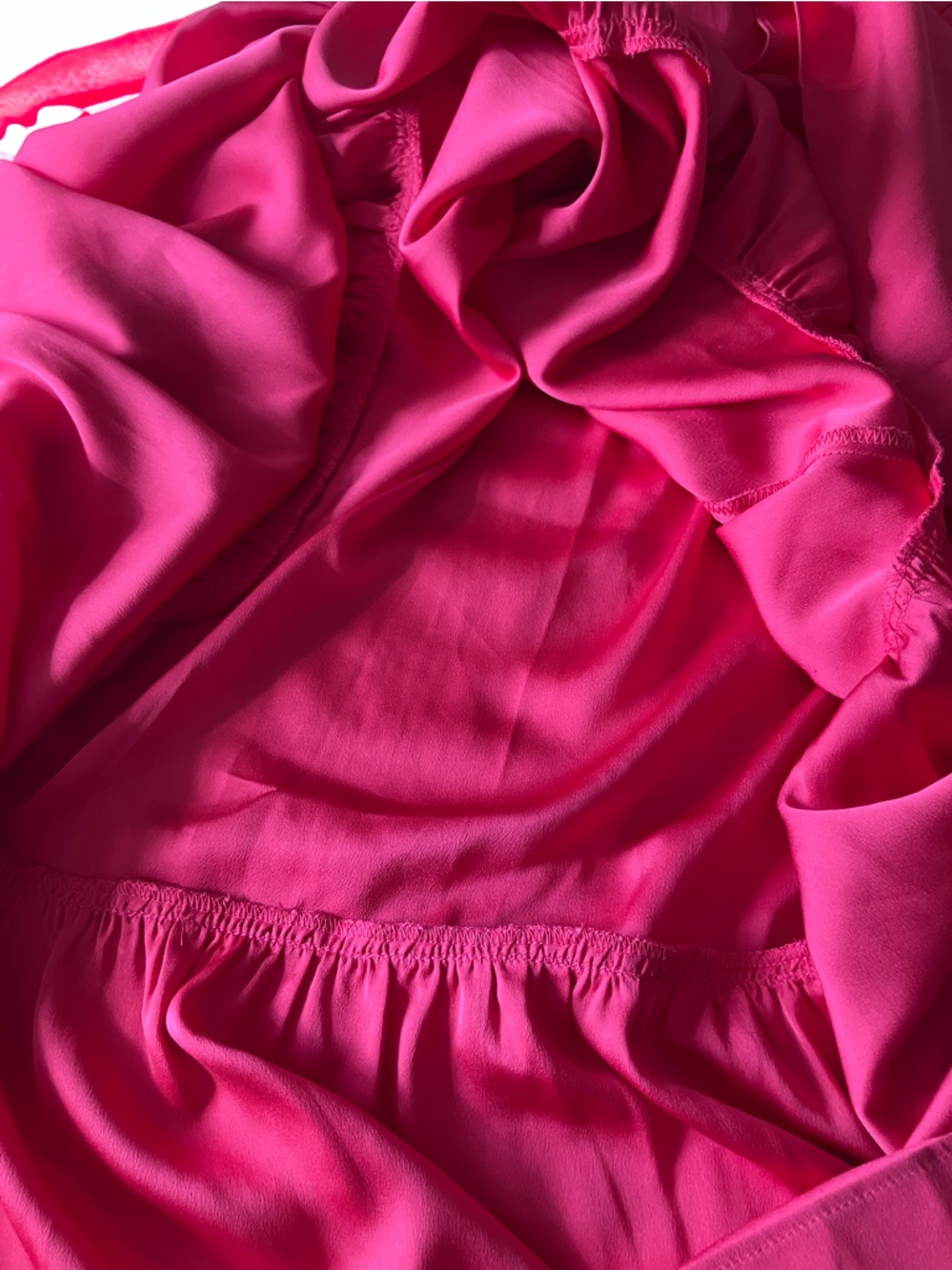 LOFT Coral Light Weight Tiered Strappy Maxi Dress Size 0 NWT - Picture 13 of 13